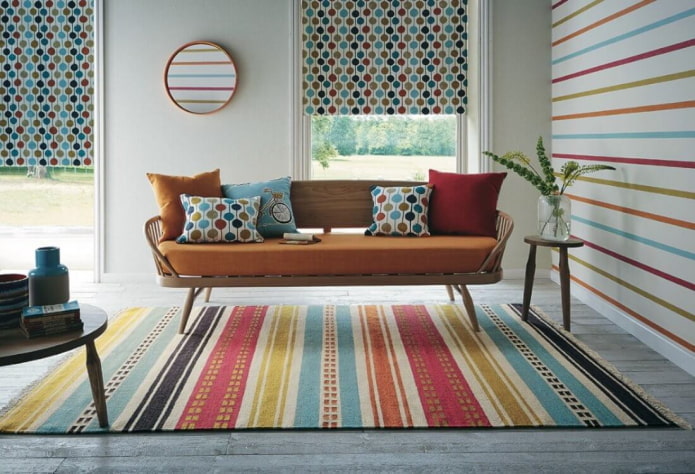 Tips voor het kiezen van een tapijt op de vloer (49 foto's in het interieur)