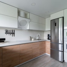 Virtuvės dizainas su spintelėmis iki lubų-8