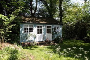 9 ý tưởng để làm thế nào để cải tạo một ngôi nhà nhỏ mùa hè một cách dễ dàng và không tốn kém