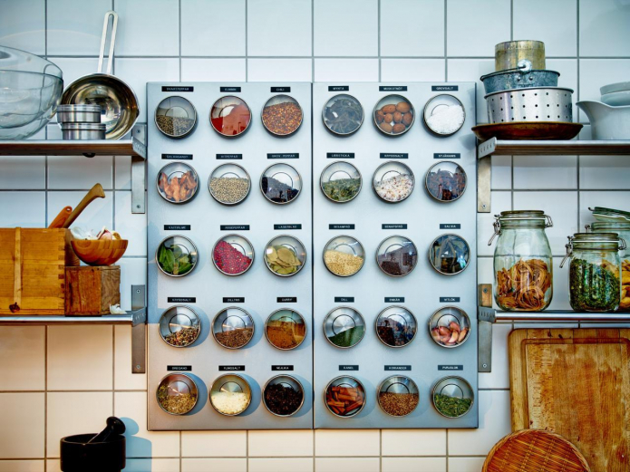 15 הרעיונות הטובים ביותר לאחסון תבלינים במטבח