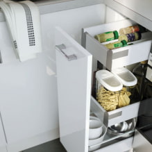 Príklady vnútorného plnenia kuchynských skriniek-2