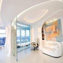 Cum să decorați un interior în stilul futurismului? -0