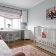 تصميم غرفة الأطفال: أفكار للصور واختيار اللون والأناقة -5