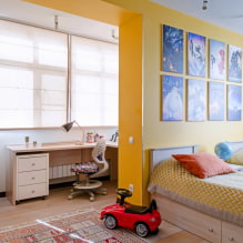 Lastenhuoneen suunnittelu: valokuvaideoita, värin ja tyylin valinta -6