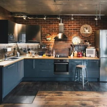 Tamsios virtuvės-5 dizaino ypatybės