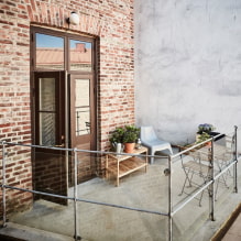Photos et idées pour décorer un balcon dans le style d'un loft-4