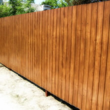 Foto e tipi di recinzioni in cartone ondulato per una casa privata-6