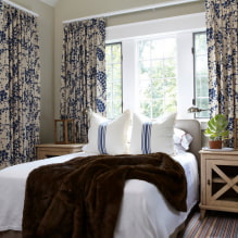 Hvordan vælger man de rigtige gardiner til et lille soveværelse? -6