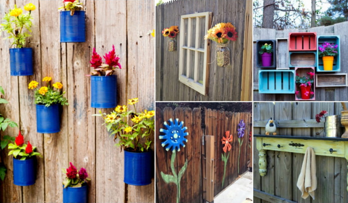 10 най-лесни начина за украса на грозна ограда