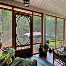 Extinderea verandei la casă: vederi, fotografii în interior și idei de design-5