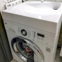 כיור מעל מכונת הכביסה -3