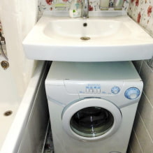 Évier au-dessus de la machine à laver-5