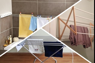 10 esimerkkiä vaatteiden kuivattamisesta huoneistossa, jossa ei ole parveketta