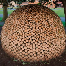 10 идеи за подреждане на дърва за огрев-2