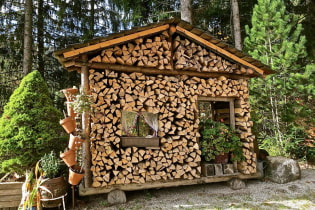 10 идеи за подреждане на дърва за огрев