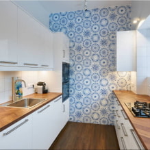 Virtuves dizaina iezīmes ar paralēlu izkārtojumu-0