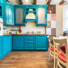 Mavi mutfak tasarımı-4