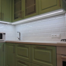 الإضاءة في المطبخ تحت الخزانات: الفروق الدقيقة في الاختيار والتعليمات خطوة بخطوة -2