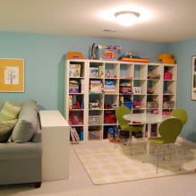 Com decorar l'interior d'un apartament d'una habitació per a una família amb un nen? -1