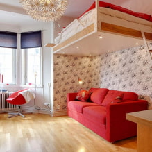 Cum să decorați interiorul unui apartament cu o cameră pentru o familie cu un copil? -4