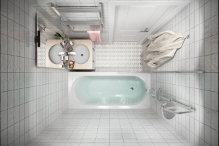 Com decorar molt bé l'interior d'un bany de 2 m²?