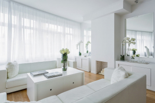 How does white furniture look in the interior?