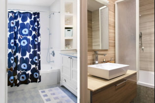 Apa kaca yang lebih baik untuk bilik mandi atau tirai?