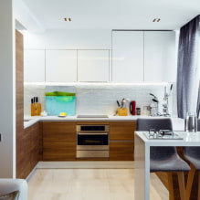 Ako vybaviť kuchyňu s rozlohou 13 m²? -1