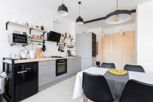 Ako vybaviť kuchyňu s rozlohou 13 m²?
