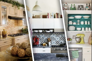 Πώς να γεμίσετε αποτελεσματικά το χώρο πάνω από τα ντουλάπια της κουζίνας;