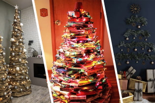 Cosa mettere al posto di un albero di Natale per il nuovo anno?