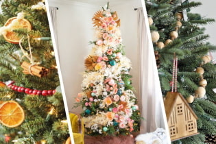 2021 Yeni Yılı için bir Noel ağacı nasıl dekore edilir?