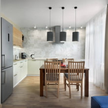 Ako si vybrať a použiť laminátové podlahy v kuchyni? -2