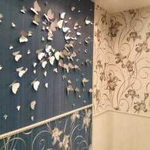 Πώς να διακοσμήσετε τον τοίχο με πεταλούδες; -4