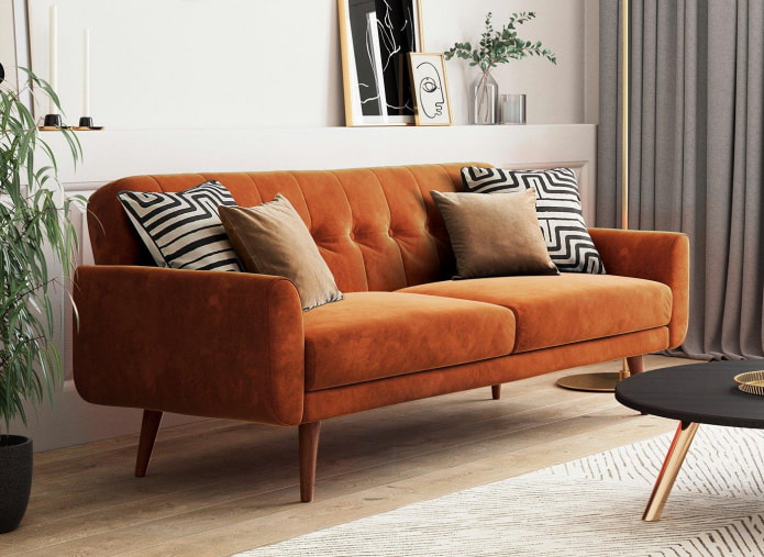 Kādi ir materiāli dīvāna apdarei?