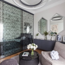 Design interior cu pereți despărțitori din sticlă-4