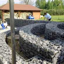 How to use gabions on the site? -3