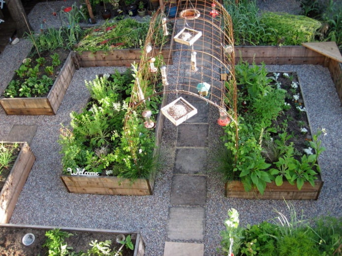 Красиви идеи за декориране на градината