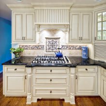 Kuchyne s mozaikou: designy a povrchové úpravy - 15