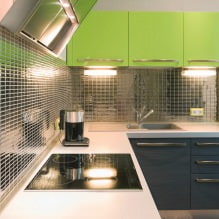 Køkkener med mosaikker: design og finish-5