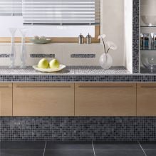 Køkkener med mosaikker: design og finish-6