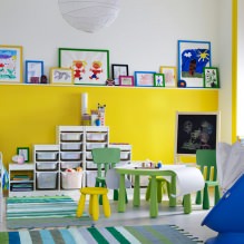 Παιδικό δωμάτιο σε κίτρινες αποχρώσεις-20