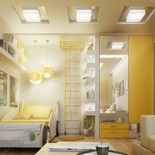 Kinderkamer in gele tinten-7
