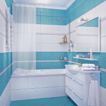 Thiết kế phòng tắm với tông màu xanh lam-6