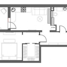 Projekt bytového designu 48 čtverečních. m-0
