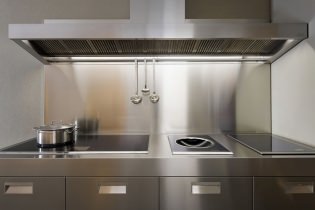 Grembiule in metallo per la cucina: caratteristiche, foto