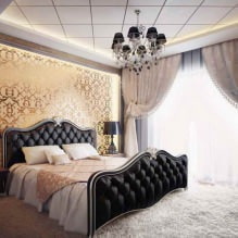 Art Deco -makuuhuone: ominaisuudet, valokuva-3